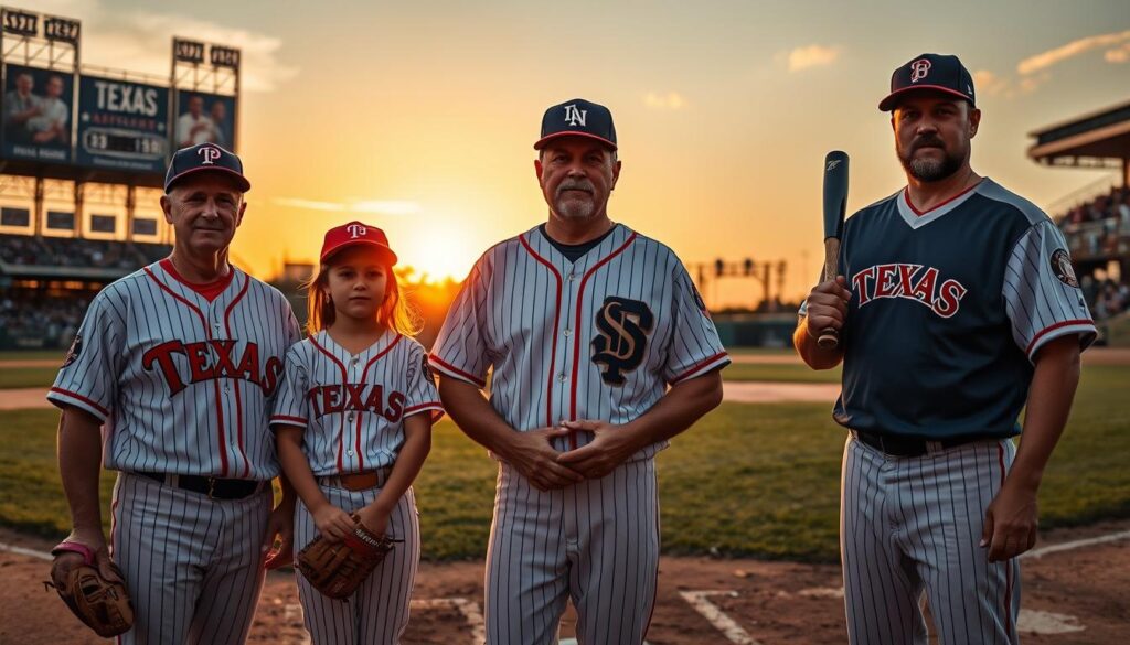 Texas Baseball Families